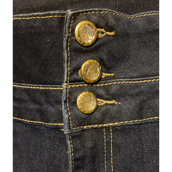 NWT Women’s Plus Size 20 Suzanne Betro High Rise Skinny Jeans Dark Wash - Picture 3 of 7